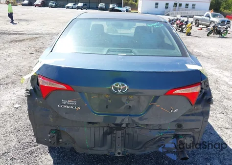 2017 Toyota Corolla Le из США, поврежденный, VIN 2T1BURHE4HC777588